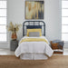 Liberty Furniture Vintage Series Full Metal Headboard in Navy - Furniture 4 Less (Jacksonville, NC)