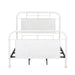 Liberty Furniture Vintage Series Twin Metal Bed in Antique White - Furniture 4 Less (Jacksonville, NC)
