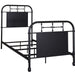 Liberty Furniture Vintage Series Full Metal Bed in Black - Furniture 4 Less (Jacksonville, NC)