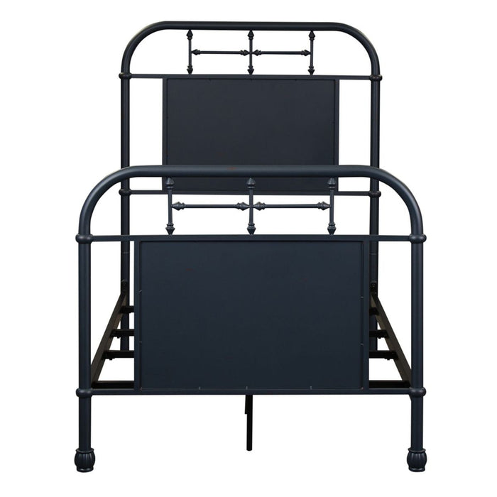 Liberty Furniture Vintage Series Full Metal Bed in Navy image