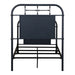 Liberty Furniture Vintage Series Twin Metal Bed in Navy - Furniture 4 Less (Jacksonville, NC)