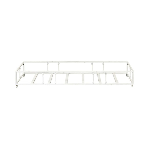 Liberty Furniture Vintage Series Twin Metal Trundle in Antique White - Furniture 4 Less (Jacksonville, NC)
