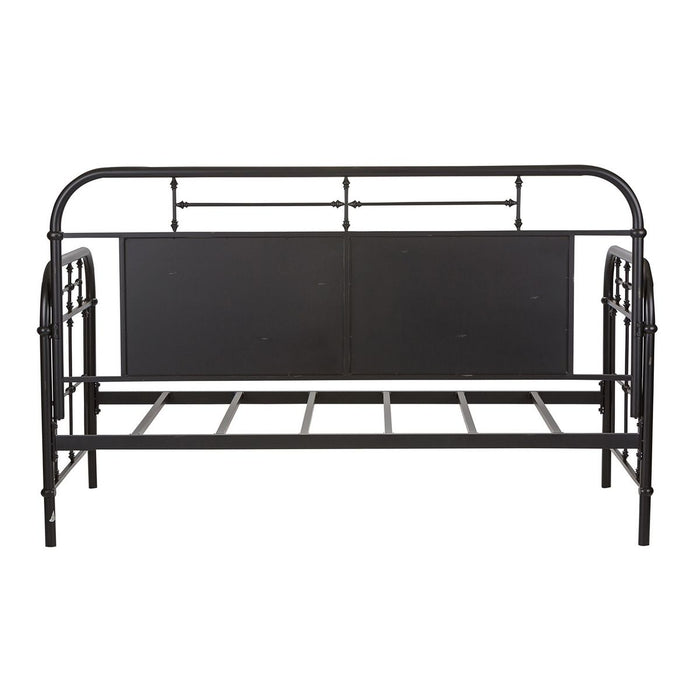Liberty Furniture Vintage Series Twin Metal Bed in Black - Furniture 4 Less (Jacksonville, NC)
