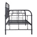 Liberty Furniture Vintage Series Twin Metal Bed in Navy - Furniture 4 Less (Jacksonville, NC)