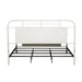 Liberty Furniture Vintage Series King Metal Bed in Antique White - Furniture 4 Less (Jacksonville, NC)