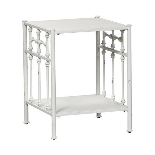 Vintage Series Open Nightstand in Antique White - Furniture 4 Less (Jacksonville, NC)