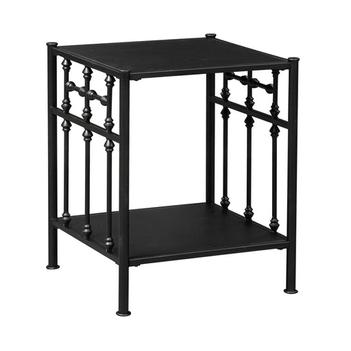 Vintage Series Open Nightstand in Black - Furniture 4 Less (Jacksonville, NC)