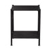 Liberty Furniture Vintage Series Open Nightstand in Black - Furniture 4 Less (Jacksonville, NC)