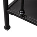 Liberty Furniture Vintage Series Open Nightstand in Black - Furniture 4 Less (Jacksonville, NC)