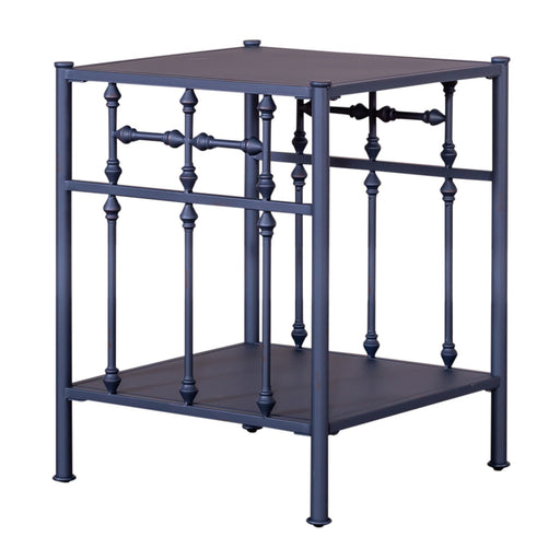 Vintage Series Open Nightstand in Navy - Furniture 4 Less (Jacksonville, NC)