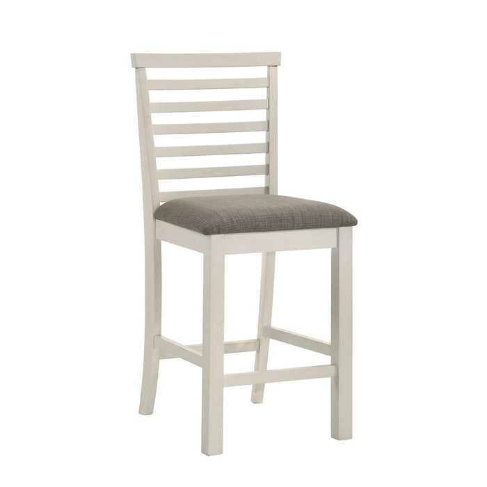 Brook Bay Uph Ladder Back Counter Chair (RTA) - Furniture 4 Less (Jacksonville, NC)