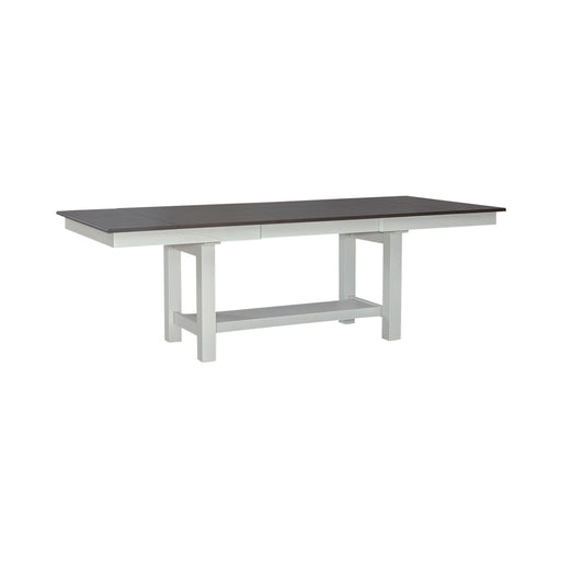 Brook Bay 7 Piece Trestle Table Set - Furniture 4 Less (Jacksonville, NC)