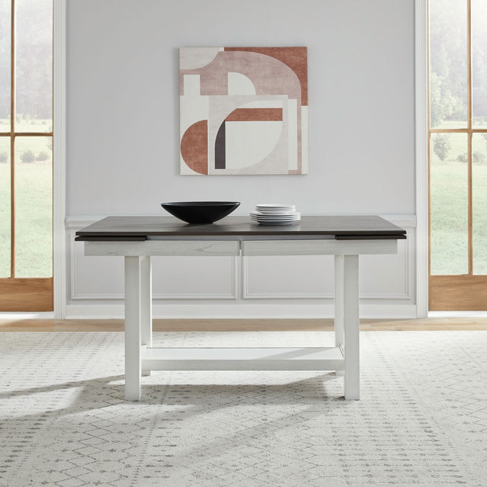 Brook Bay Gathering Trestle Table Set - Furniture 4 Less (Jacksonville, NC)