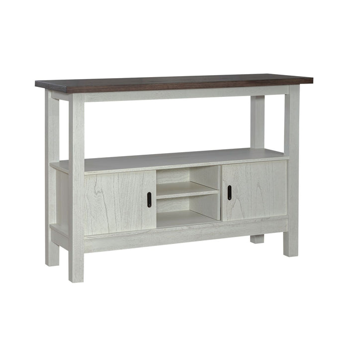 Brook Bay Sideboard in Textured White - Furniture 4 Less (Jacksonville, NC)