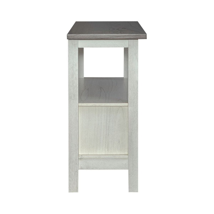 Liberty Furniture Brook Bay Sideboard in Textured White