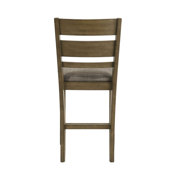Brook Bay Slat Back Uph Counter Chair (RTA) - Furniture 4 Less (Jacksonville, NC)