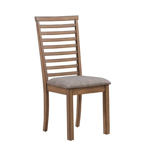 Brook Bay Uph Ladder Back Side Chair (RTA) - Furniture 4 Less (Jacksonville, NC)
