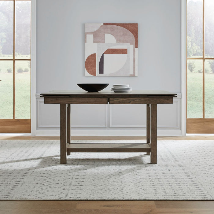 Brook Bay Gathering Trestle Table Set - Furniture 4 Less (Jacksonville, NC)