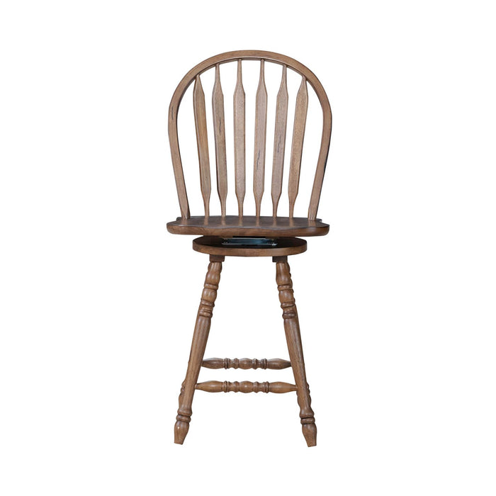 Carolina Crossing Windsor Swivel Counter Chair - Furniture 4 Less (Jacksonville, NC)