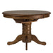 Liberty Furniture Carolina Crossing Oval Pedestal Table in Antique Honey - Furniture 4 Less (Jacksonville, NC)