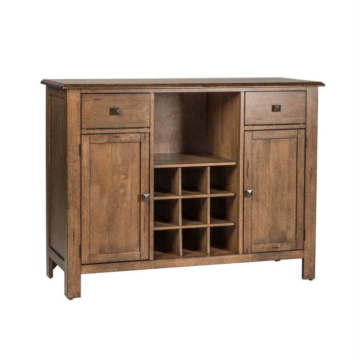 Liberty Furniture Carolina Crossing Server in Antique Honey - Furniture 4 Less (Jacksonville, NC)
