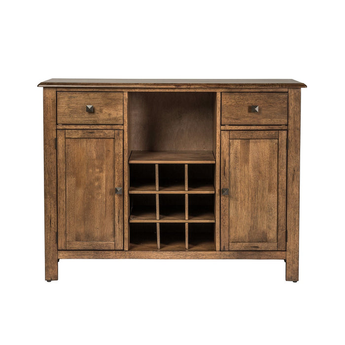 Carolina Crossing Server in Antique Honey - Furniture 4 Less (Jacksonville, NC)