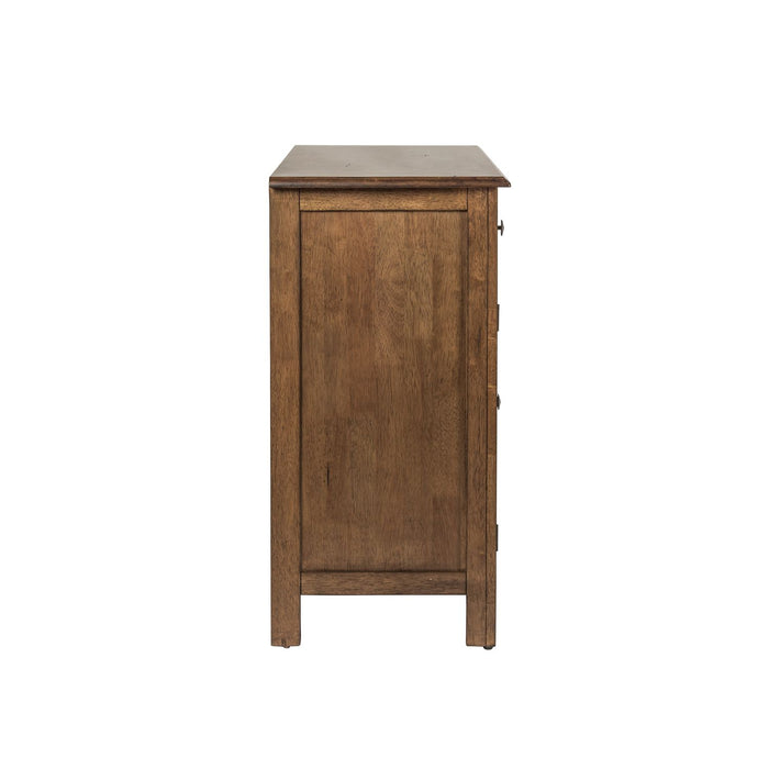 Carolina Crossing Server in Antique Honey - Furniture 4 Less (Jacksonville, NC)