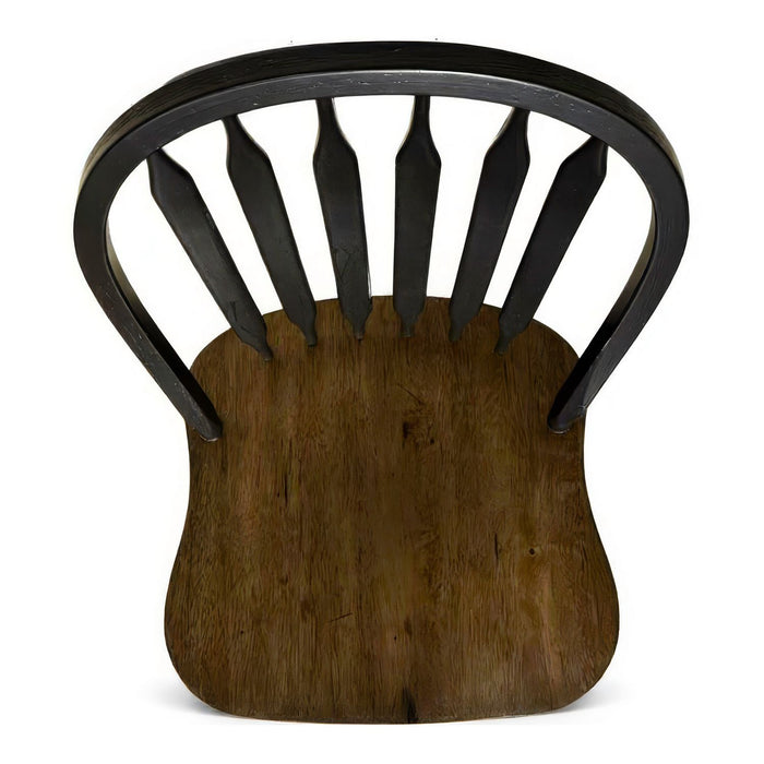 Carolina Crossing Windsor Swivel Counter Chair - Black - Furniture 4 Less (Jacksonville, NC)