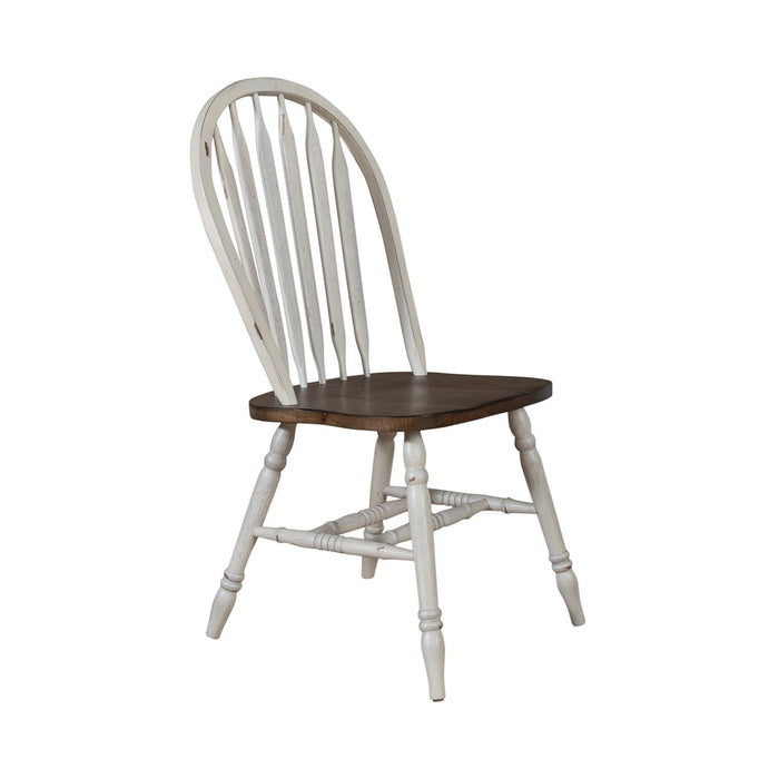 Carolina Crossing 3 Piece Pedestal Table Set - Furniture 4 Less (Jacksonville, NC)