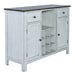 Carolina Crossing Server in White - Furniture 4 Less (Jacksonville, NC)