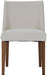 Liberty Furniture Space Saver Nido Chair (Light Tan) in Satin Walnut (Set of 2) - Furniture 4 Less (Jacksonville, NC)