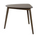 Space Saver Triangle Table in Satin Walnut - Furniture 4 Less (Jacksonville, NC)