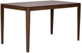 Liberty Furniture Space Saver Rectangular Leg Table in Satin Walnut - Furniture 4 Less (Jacksonville, NC)