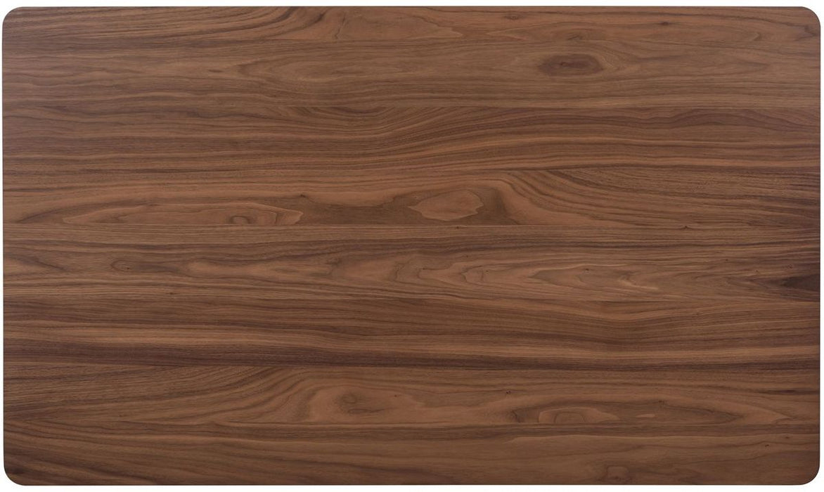 Liberty Furniture Space Saver Rectangular Leg Table in Satin Walnut - Furniture 4 Less (Jacksonville, NC)