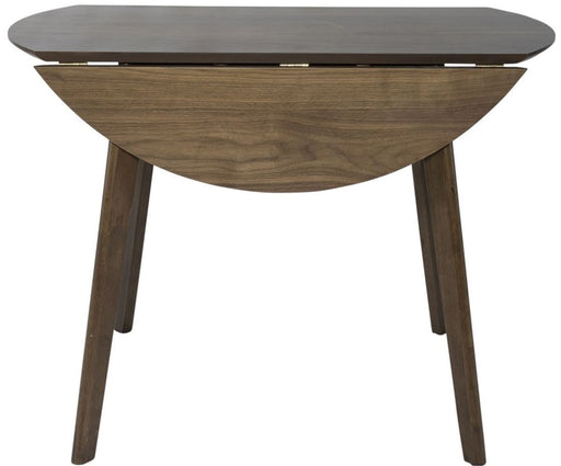 Liberty Furniture Space Saver Drop Leaf Table in Satin Walnut - Furniture 4 Less (Jacksonville, NC)