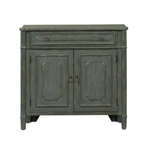 Liberty Furniture Madison Park 1 Drawer 2 Door Accent Cabinet in Gray image