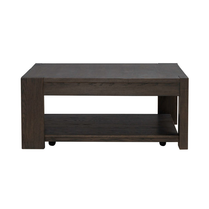 Lennox Hill Oversized Square Cocktail Table - Furniture 4 Less (Jacksonville, NC)