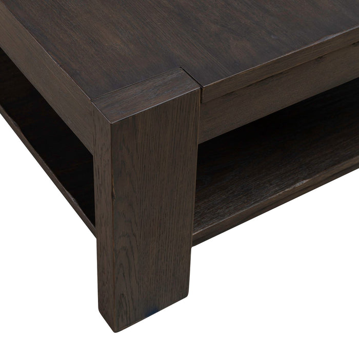 Lennox Hill Oversized Square Cocktail Table - Furniture 4 Less (Jacksonville, NC)