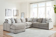 Aslan Court Sectional with Chaise - Furniture 4 Less (Jacksonville, NC)