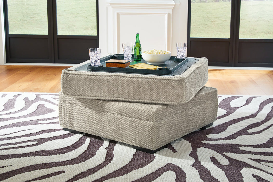 Calnita Ottoman With Storage - Furniture 4 Less (Jacksonville, NC)