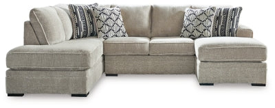 Calnita Sectional with Chaise - Furniture 4 Less (Jacksonville, NC)