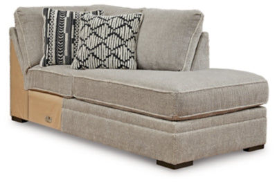 Calnita Sectional with Chaise - Furniture 4 Less (Jacksonville, NC)