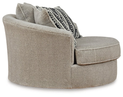 Calnita Oversized Swivel Accent Chair - Furniture 4 Less (Jacksonville, NC)