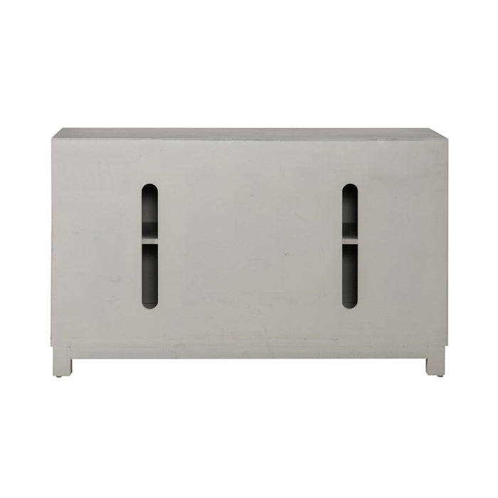 Sundance 2 Door Accent Cabinet in Antique Linen - Furniture 4 Less (Jacksonville, NC)