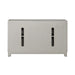 Sundance 2 Door Accent Cabinet in Antique Linen - Furniture 4 Less (Jacksonville, NC)