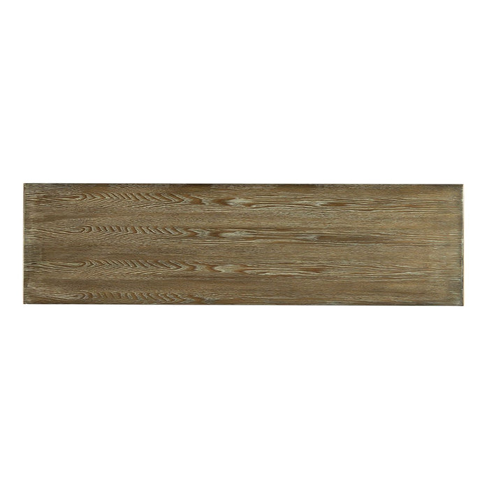 Devonshire 4 Door Accent Cabinet in Driftwood - Furniture 4 Less (Jacksonville, NC)