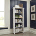 Liberty Furniture Trellis Lane Accent Bookcase in Weathered White - Furniture 4 Less (Jacksonville, NC)