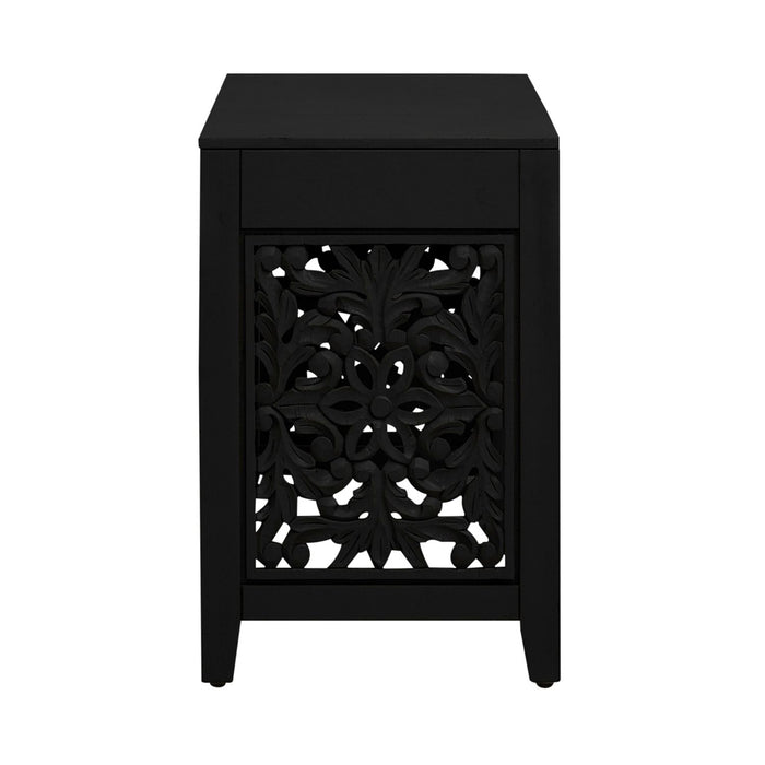 Liberty Furniture Trellis Lane Accent Writing Desk in Black EST SHIP TIME APPX 4 WEEKS - Furniture 4 Less (Jacksonville, NC)
