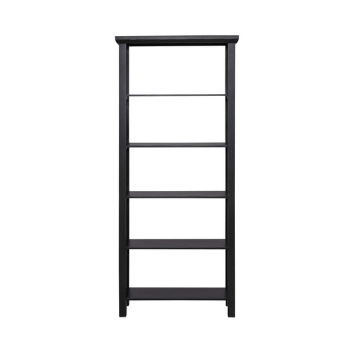 Liberty Furniture Trellis Lane Accent Bookcase in Black EST SHIP TIME APPX 4 WEEKS - Furniture 4 Less (Jacksonville, NC)