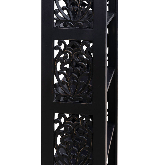 Liberty Furniture Trellis Lane Accent Bookcase in Black EST SHIP TIME APPX 4 WEEKS - Furniture 4 Less (Jacksonville, NC)